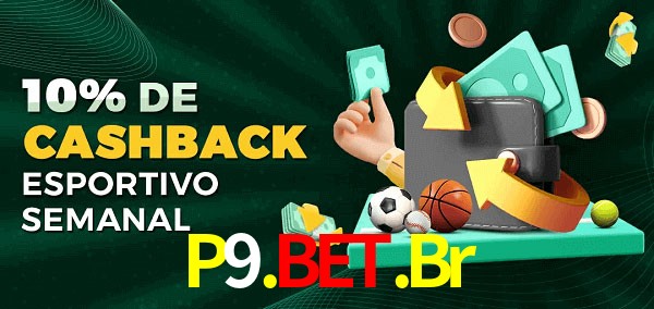 10% de bônus de cashback na P9.Bet.Br
